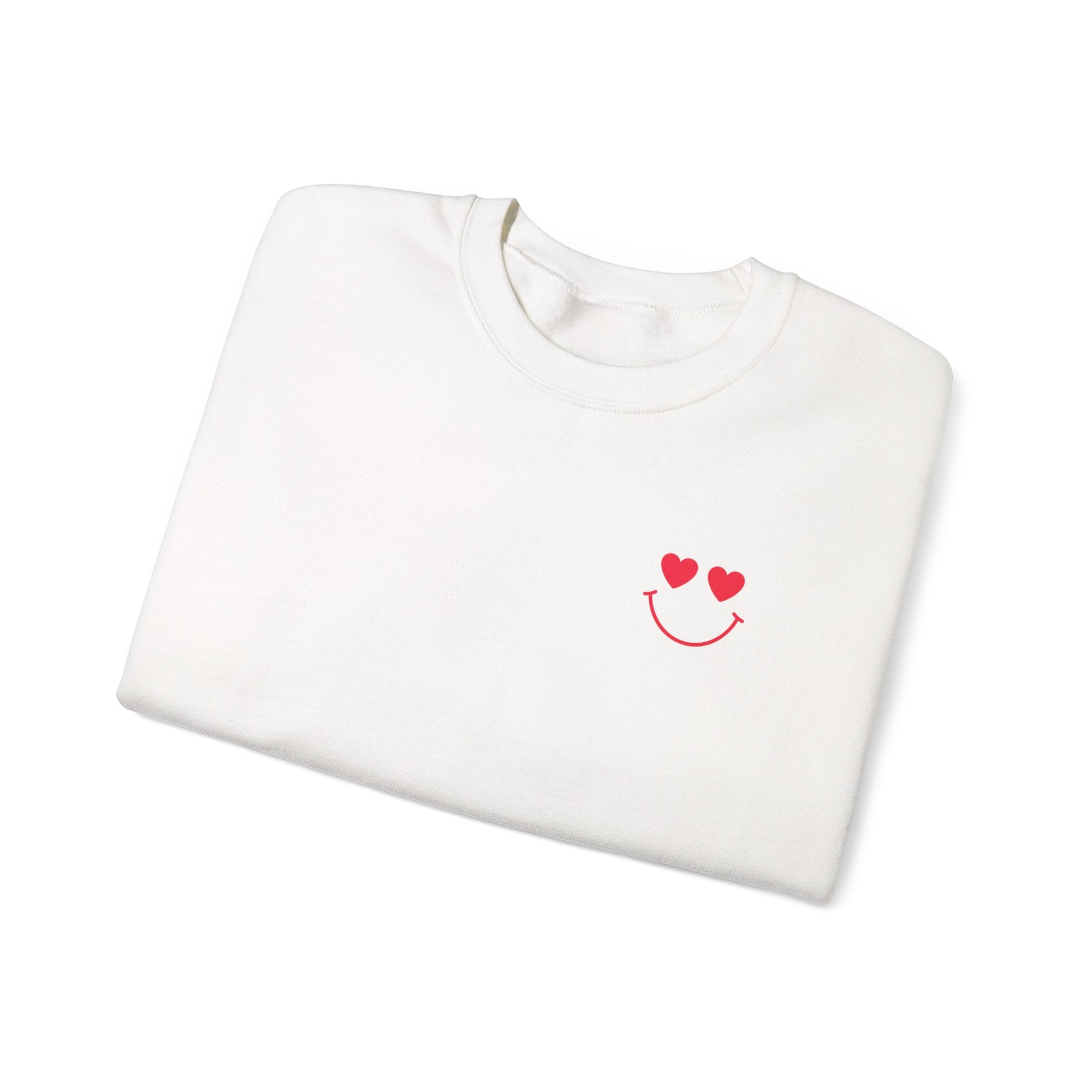 Heartfelt Humor Crewneck Sweatshirt – Love Gift, Valentine's Day Cozy Sweater, Unisex Casual Style