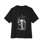 Gothic Angel Oversized Tee – Chill and Bold