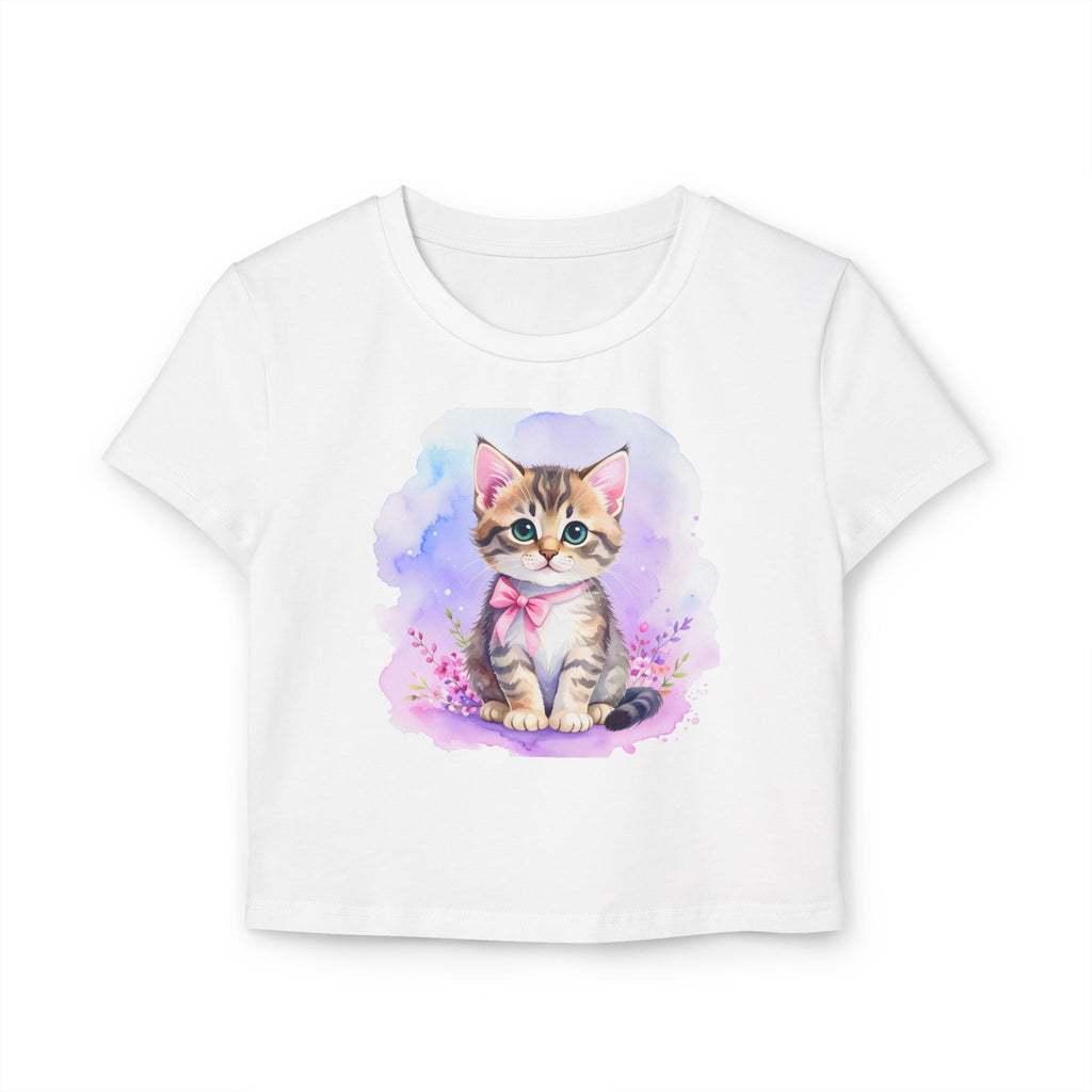 Women’s Baby Tee – Classic Art Meets Modern Style