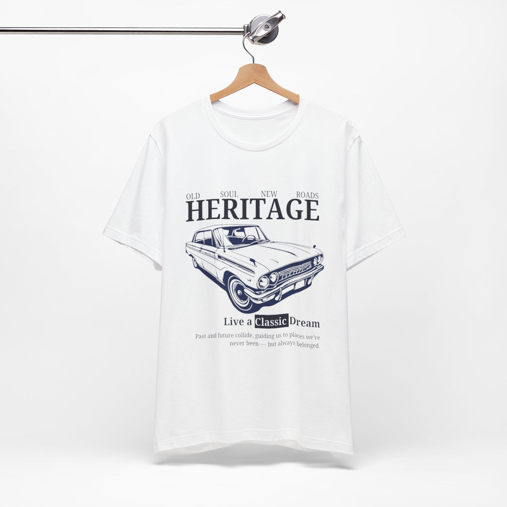 Classic Car Heritage Tee – Vintage Unisex Graphic Shirt for Car Lovers