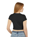 Gothic Angel Baby Tee – Bold Art Meets Everyday Chic