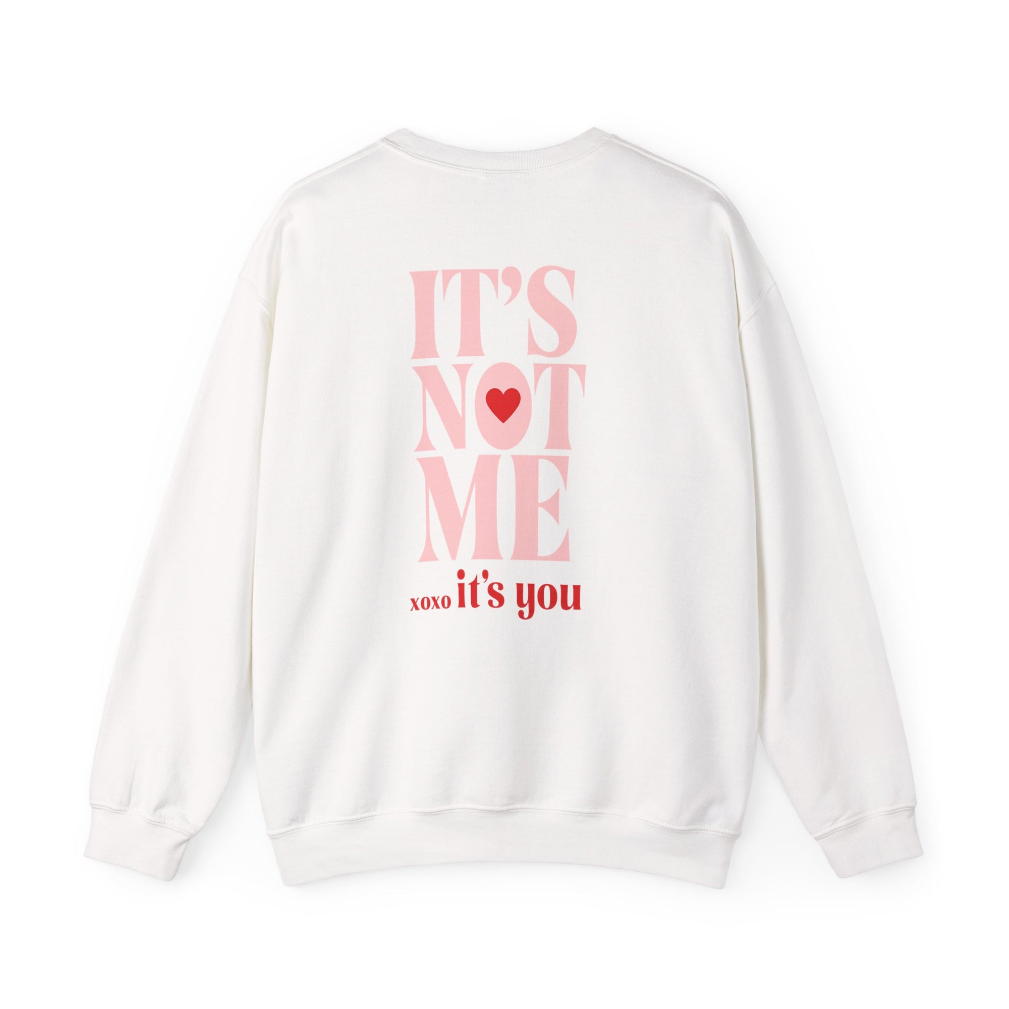 Heartfelt Humor Crewneck Sweatshirt – Love Gift, Valentine's Day Cozy Sweater, Unisex Casual Style