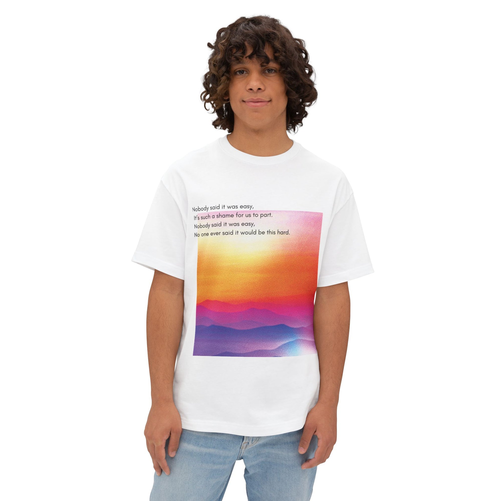 Dreamy Sunset Tee – Chill Vibes, Bold Lyrics
