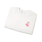 Coquette Era Crewneck Sweatshirt – Cute Cherry Print, Cozy Women's Sweater, Playful Casual Fashion