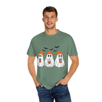 Ghostly Vibes Tee – Cute Unisex Halloween Graphic T-Shirt