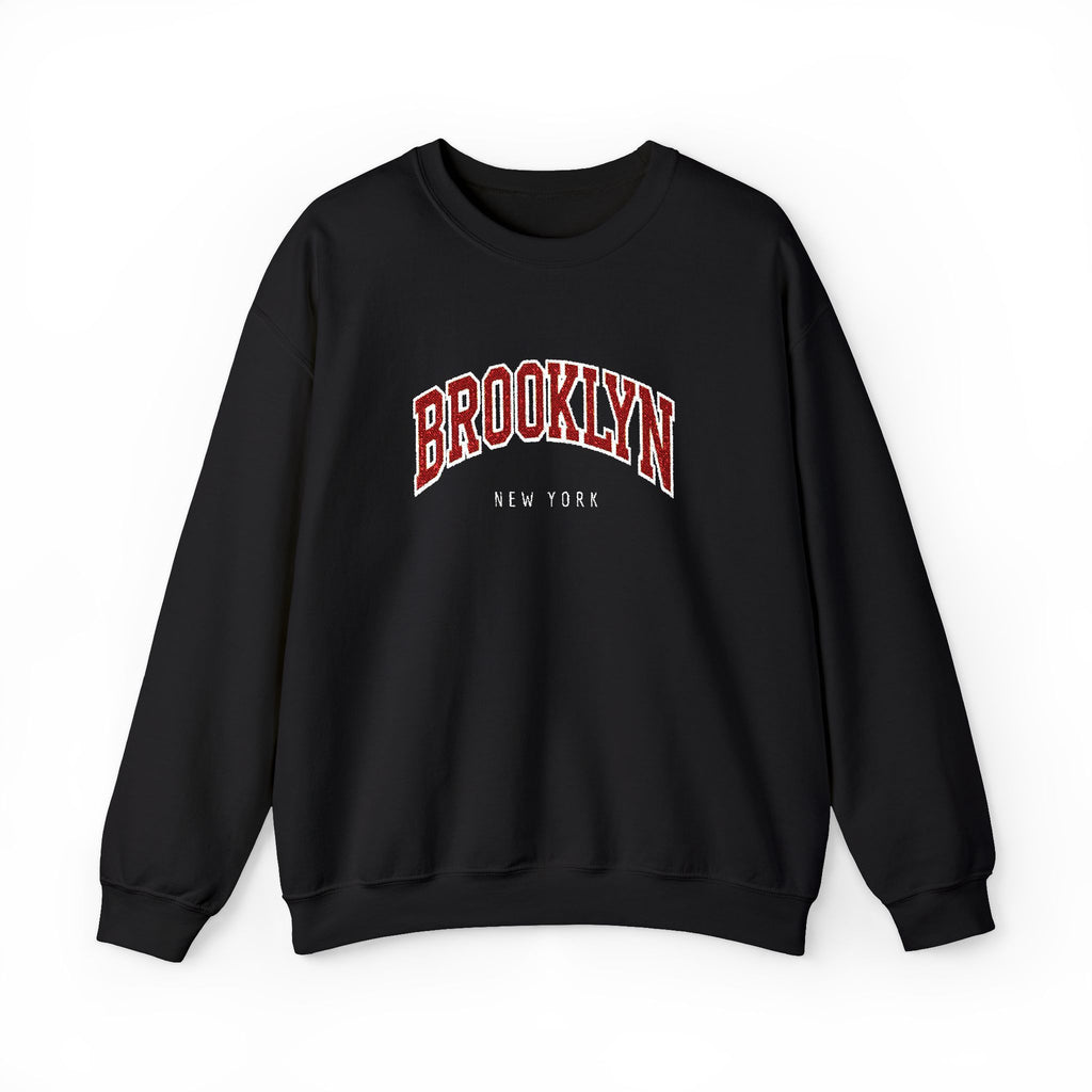 Brooklyn Embroidered Crewneck Sweatshirt | Cozy, Classic, and Always Cool