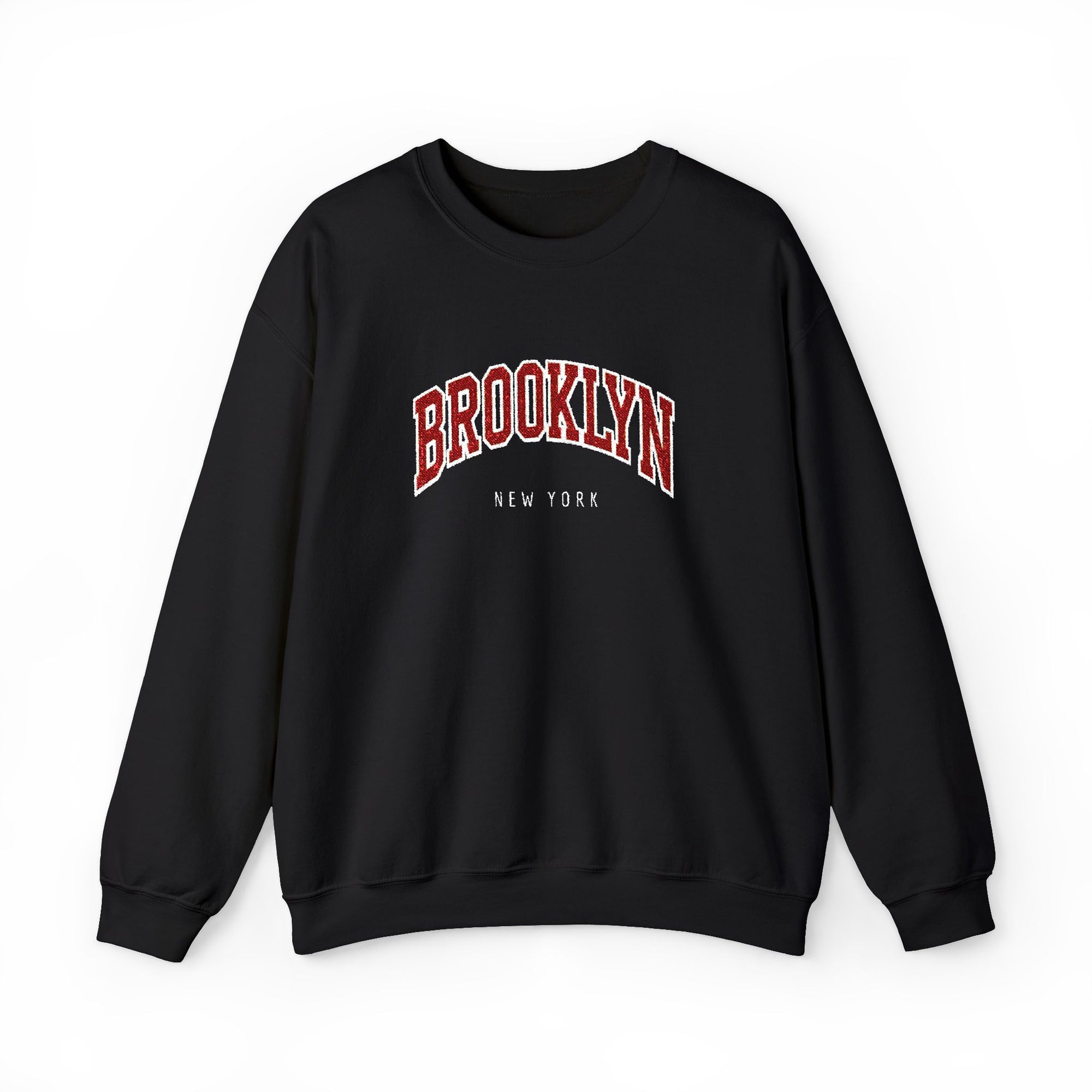 Brooklyn Embroidered Crewneck Sweatshirt | Cozy, Classic, and Always Cool