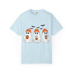 Ghostly Vibes Tee – Cute Unisex Halloween Graphic T-Shirt