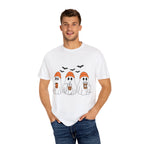 Ghostly Vibes Tee – Cute Unisex Halloween Graphic T-Shirt