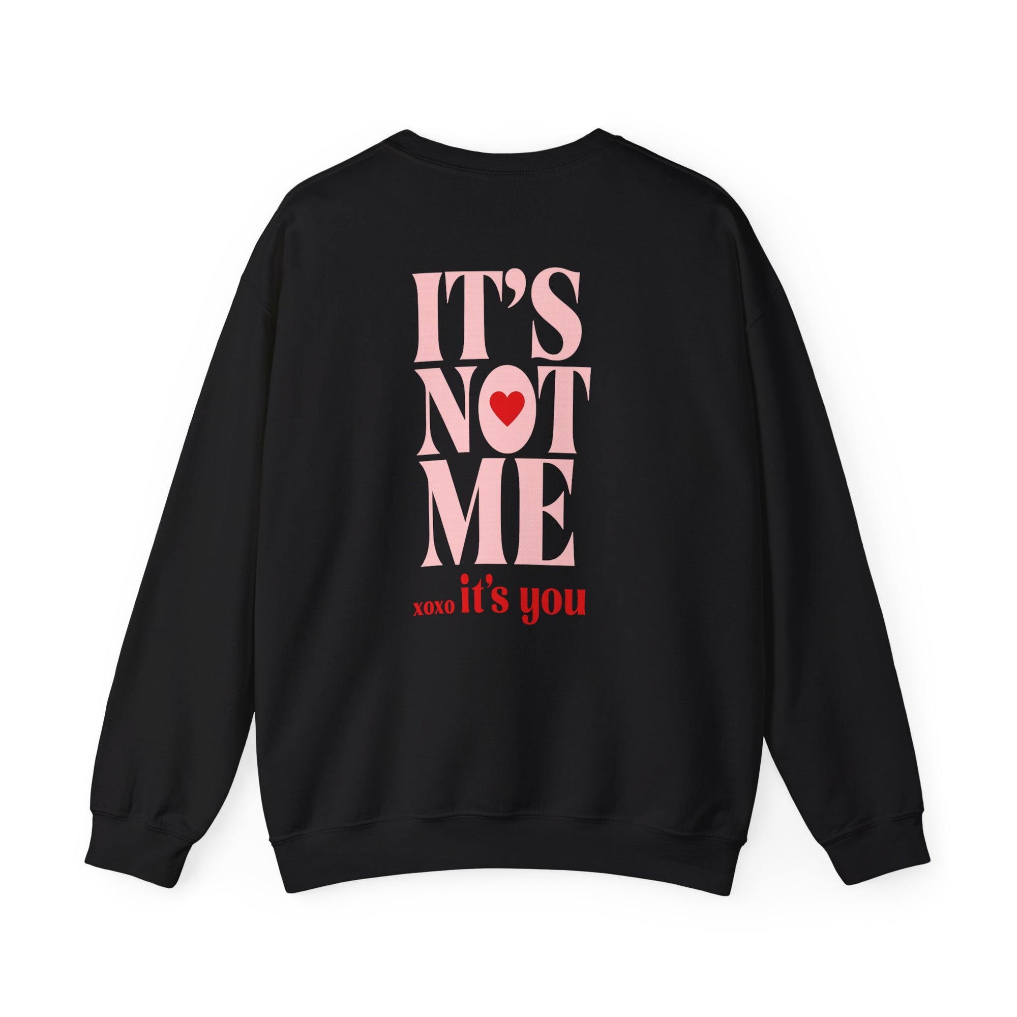 Heartfelt Humor Crewneck Sweatshirt – Love Gift, Valentine's Day Cozy Sweater, Unisex Casual Style