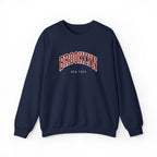 Brooklyn Embroidered Crewneck Sweatshirt | Cozy, Classic, and Always Cool