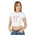 "I'm Literally Just a Girl" Baby Tee – Soft Cotton Y2K Aesthetic Top