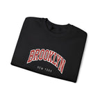 Brooklyn Embroidered Crewneck Sweatshirt | Cozy, Classic, and Always Cool