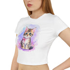 Women’s Baby Tee – Classic Art Meets Modern Style