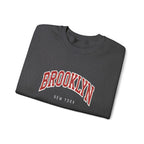 Brooklyn Embroidered Crewneck Sweatshirt | Cozy, Classic, and Always Cool