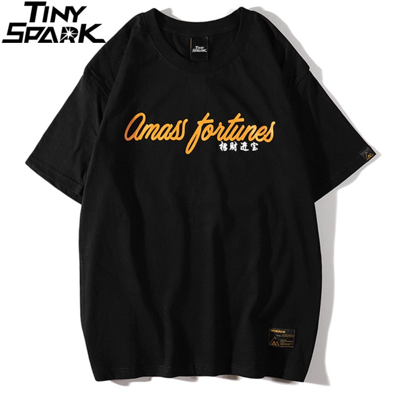 Evil Fortune Cat T-Shirt – Hip Hop Harajuku Streetwear Tee