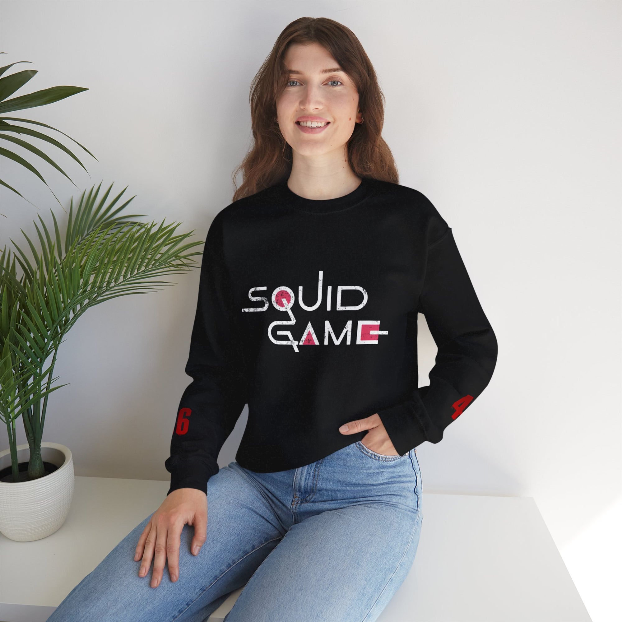 Squid Game Player Number Sweatshirt – 456 Edition