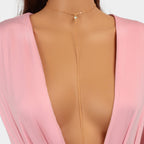 Women Gold Bikini Body Chain Beach Bra Chain Jewellery
