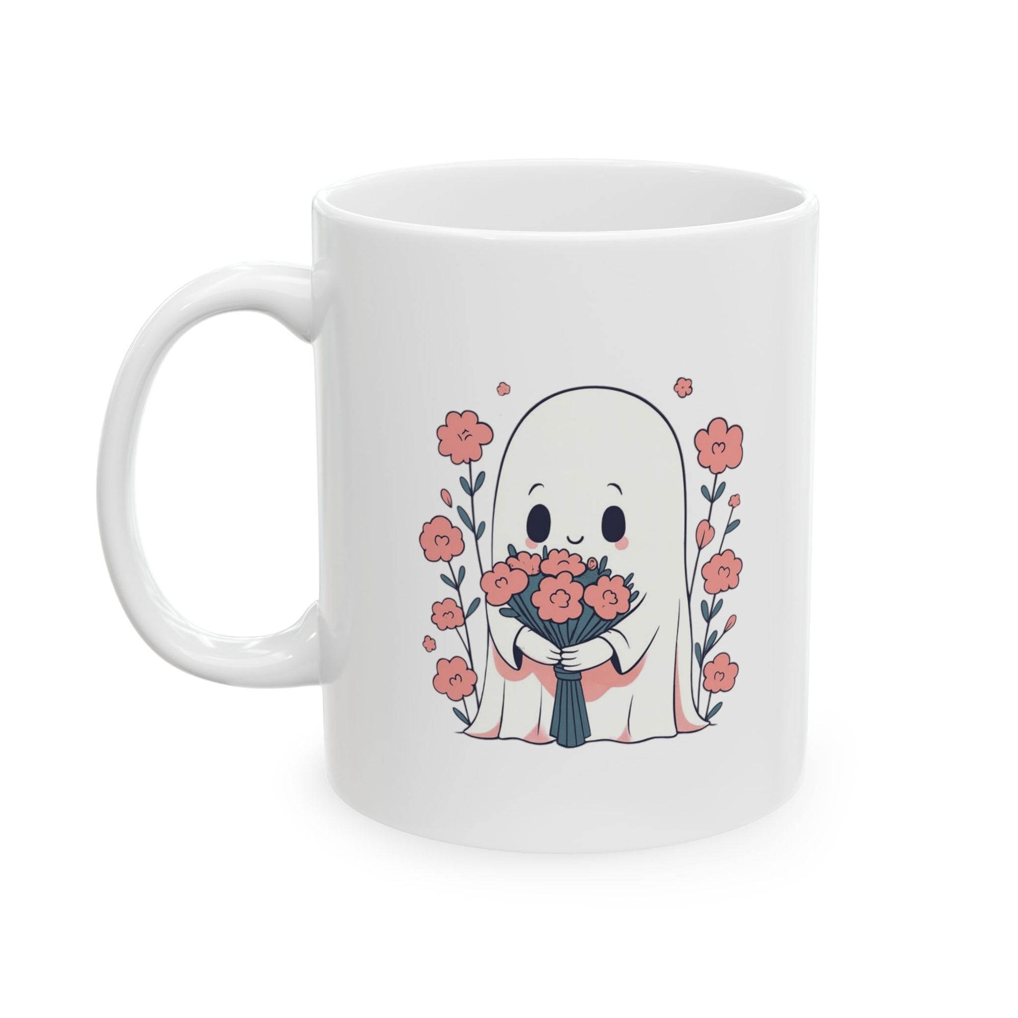Boo-tiful Ghost Mug – Cute Halloween Ceramic Coffee & Tea Cup