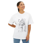 Gothic Angel Oversized Tee – Chill and Bold