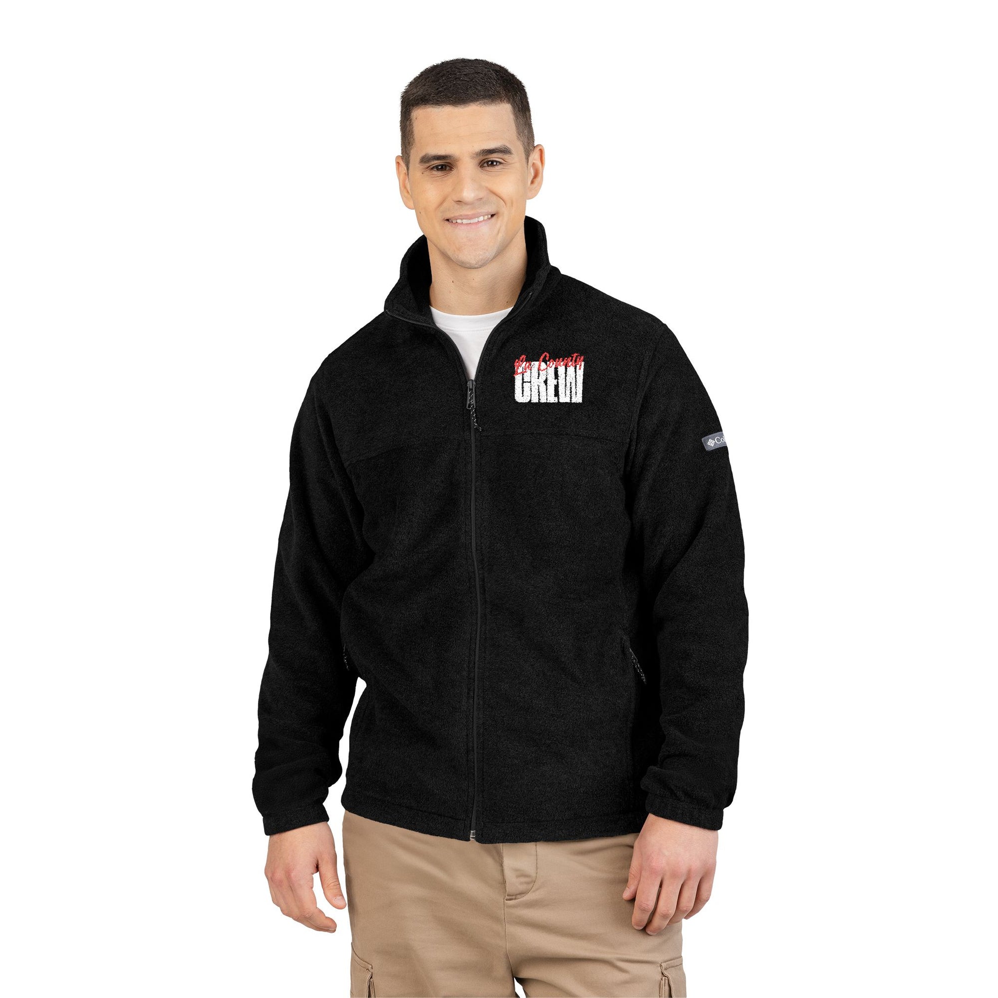 LA County Crew | Embroidered Columbia Fleece Jacket