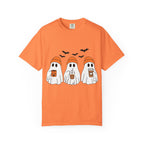 Ghostly Vibes Tee – Cute Unisex Halloween Graphic T-Shirt