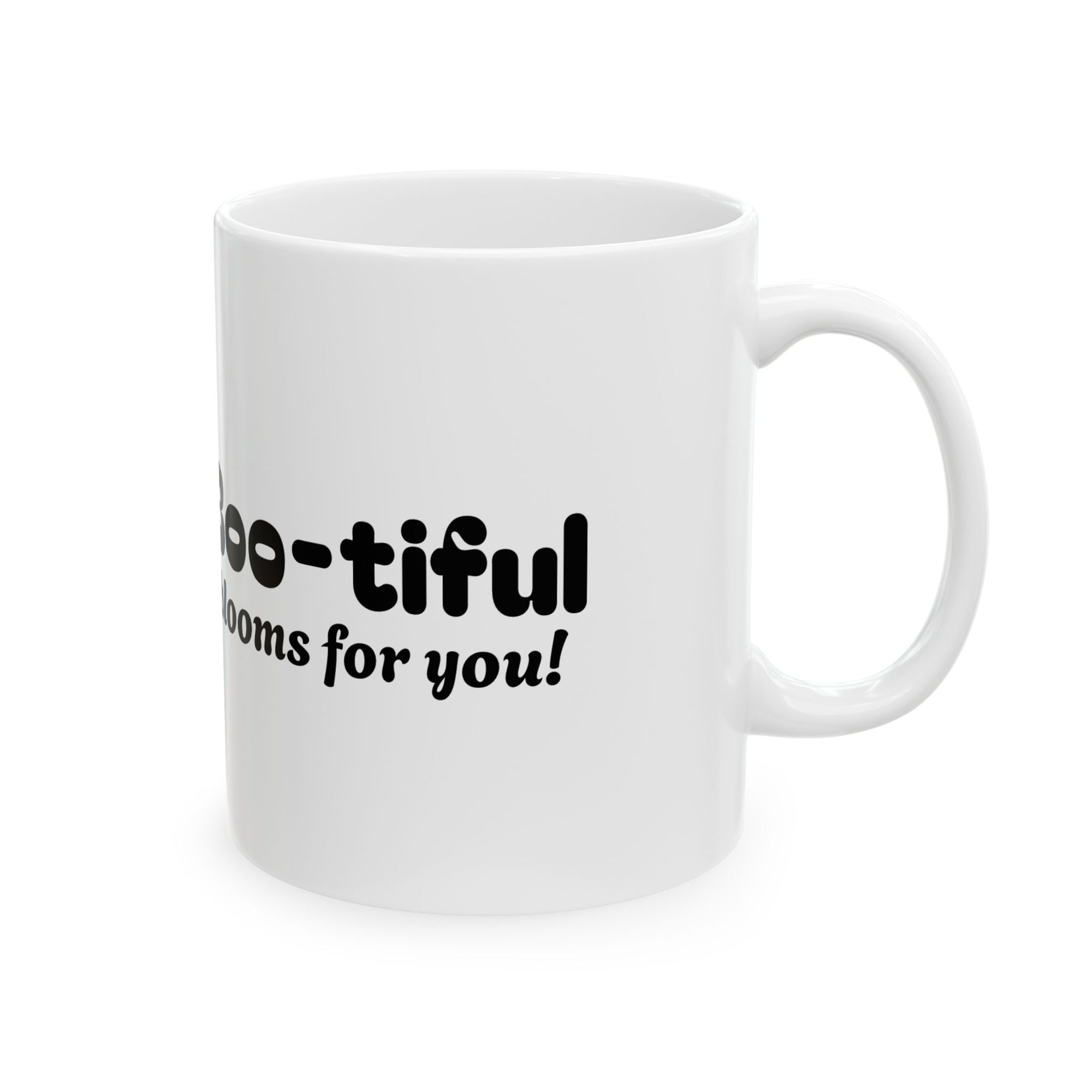 Boo-tiful Ghost Mug – Cute Halloween Ceramic Coffee & Tea Cup