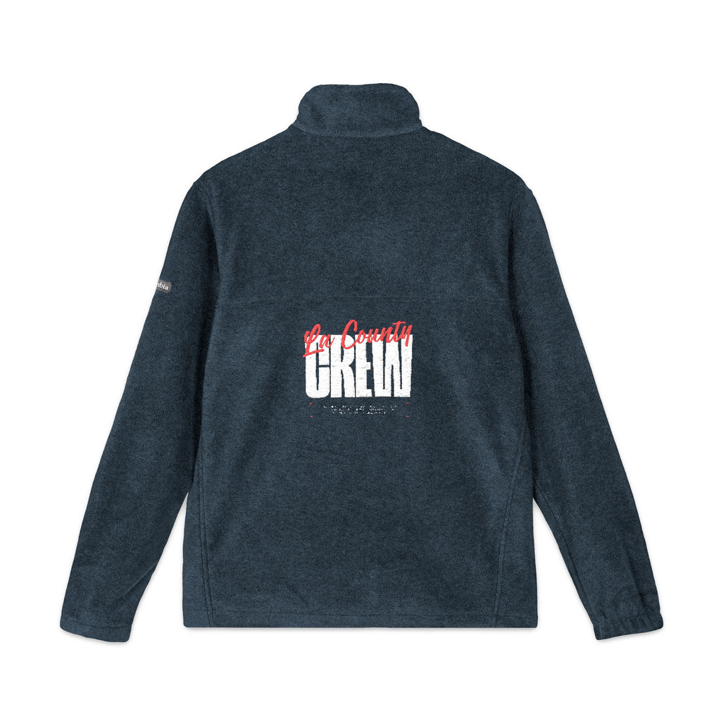 LA County Crew | Embroidered Columbia Fleece Jacket