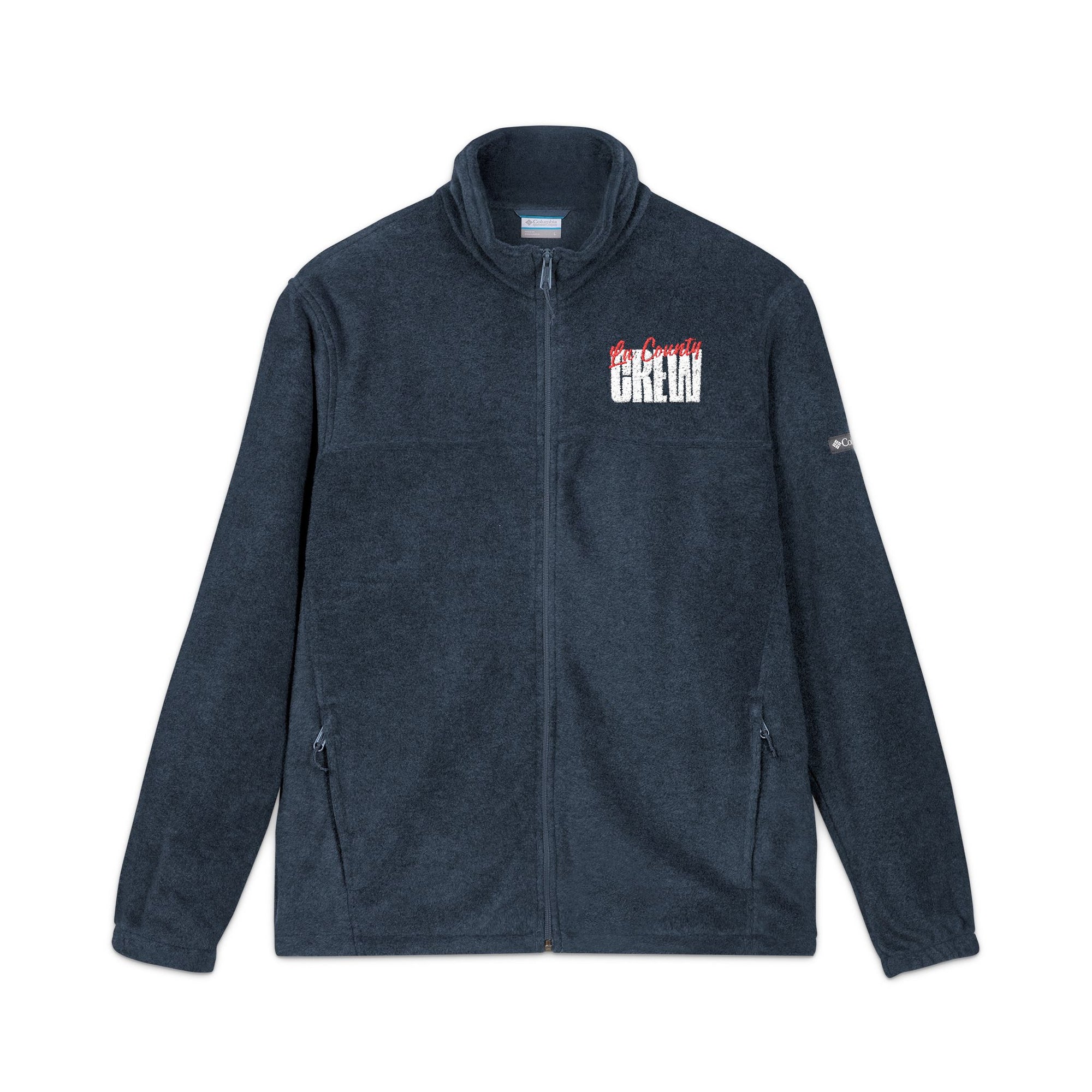 LA County Crew | Embroidered Columbia Fleece Jacket