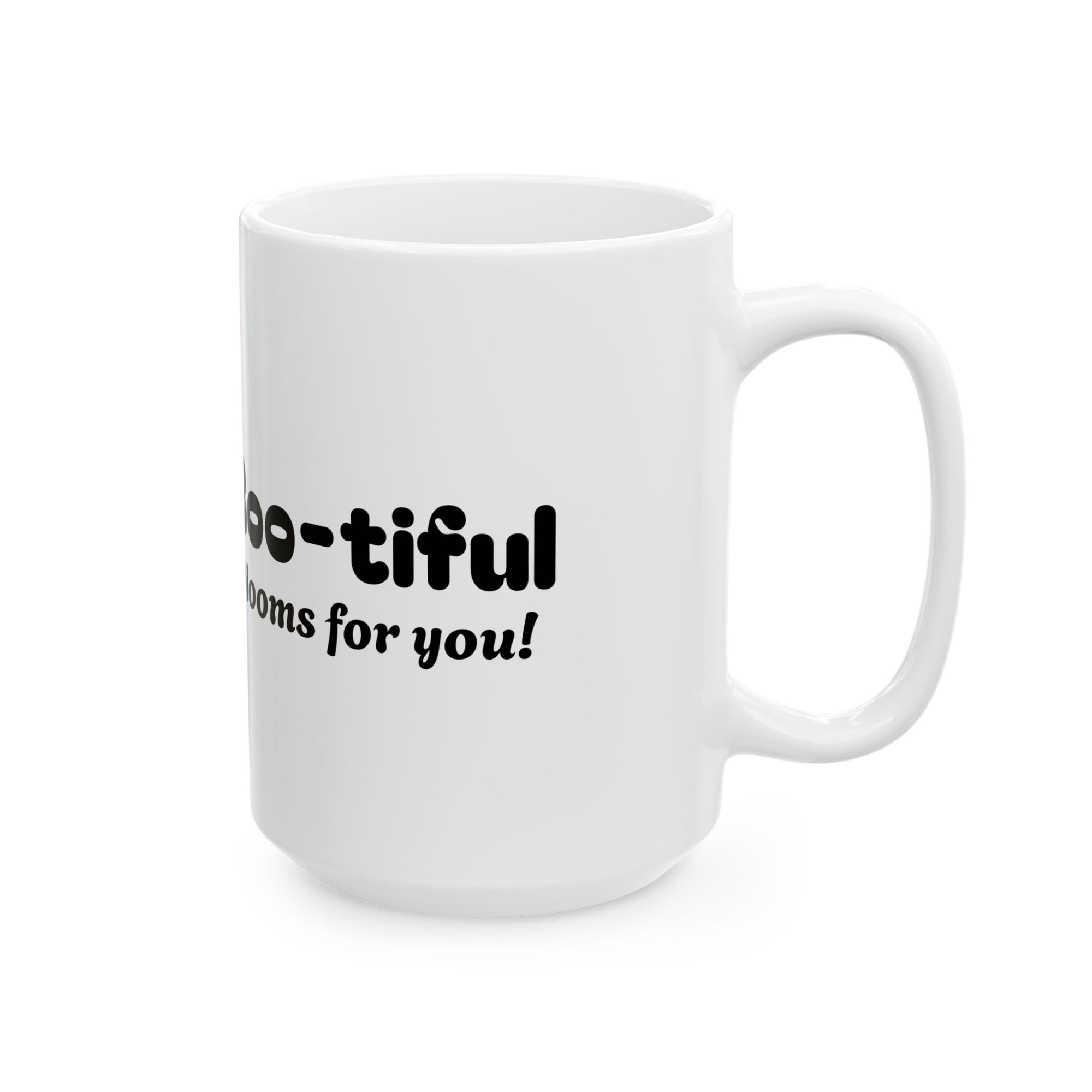 Boo-tiful Ghost Mug – Cute Halloween Ceramic Coffee & Tea Cup