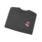Coquette Era Crewneck Sweatshirt – Cute Cherry Print, Cozy Women's Sweater, Playful Casual Fashion