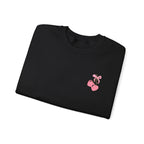 Coquette Era Crewneck Sweatshirt – Cute Cherry Print, Cozy Women's Sweater, Playful Casual Fashion