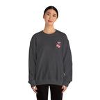 Coquette Era Crewneck Sweatshirt – Cute Cherry Print, Cozy Women's Sweater, Playful Casual Fashion