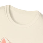 Cute Cat Meow T-Shirt – Unisex Softstyle Tee | Adorable Kitten Graphic for Kids & Adults | Perfect Gift for Cat Lovers