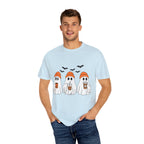 Ghostly Vibes Tee – Cute Unisex Halloween Graphic T-Shirt