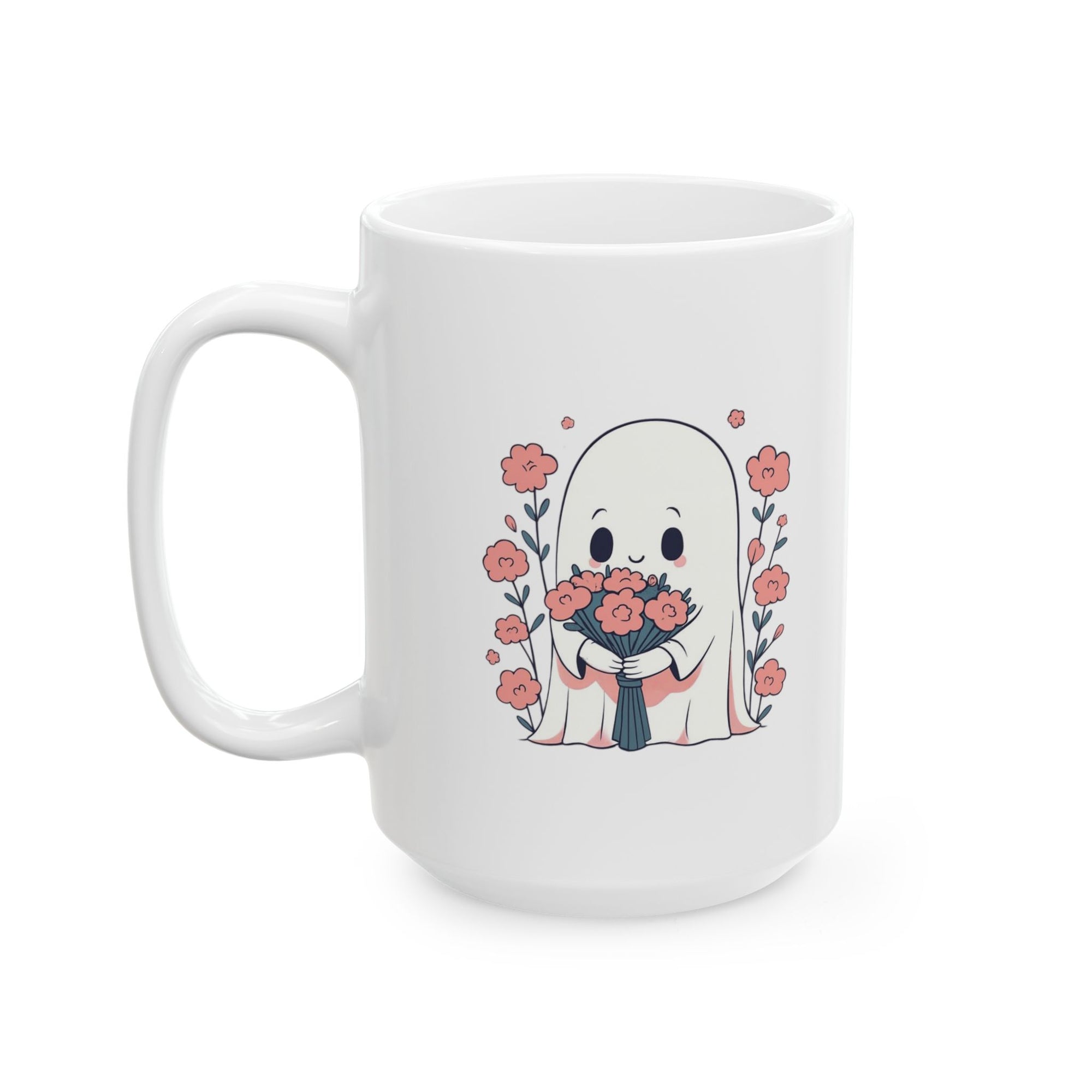 Boo-tiful Ghost Mug – Cute Halloween Ceramic Coffee & Tea Cup