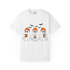 Ghostly Vibes Tee – Cute Unisex Halloween Graphic T-Shirt