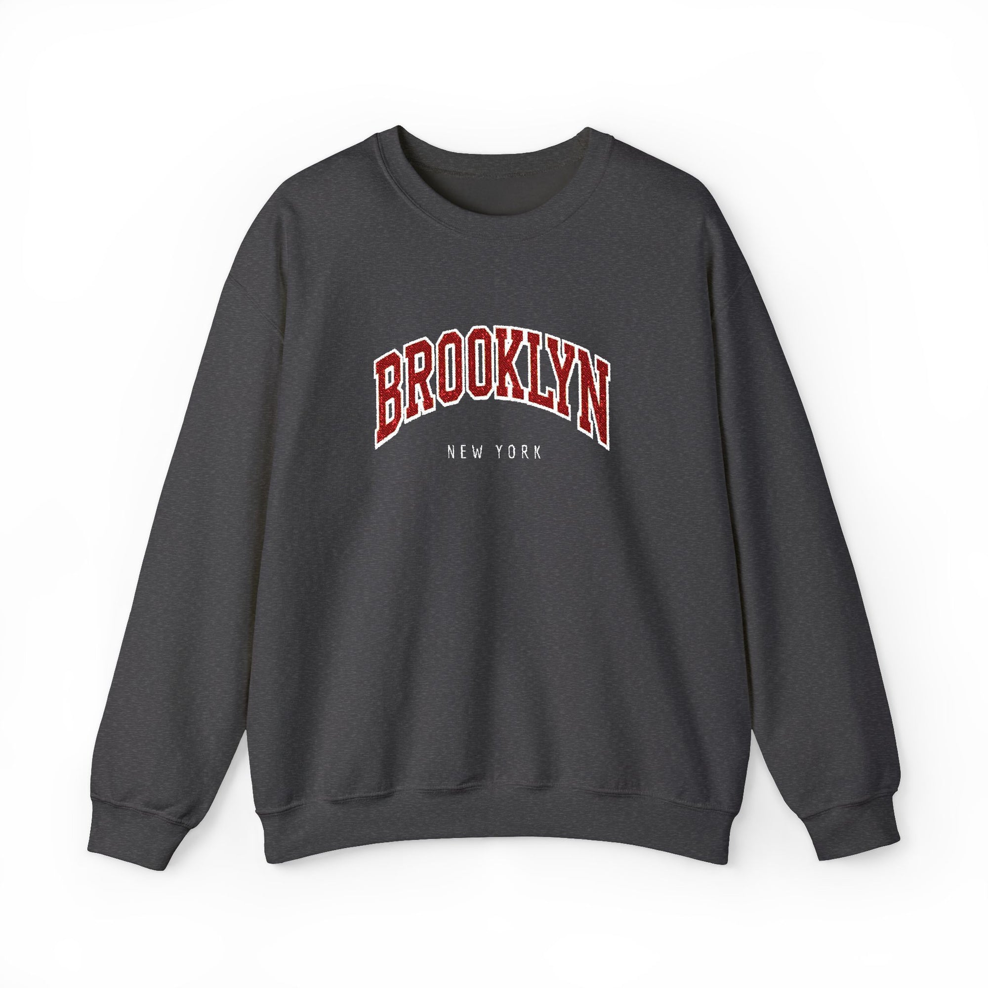 Brooklyn Embroidered Crewneck Sweatshirt | Cozy, Classic, and Always Cool