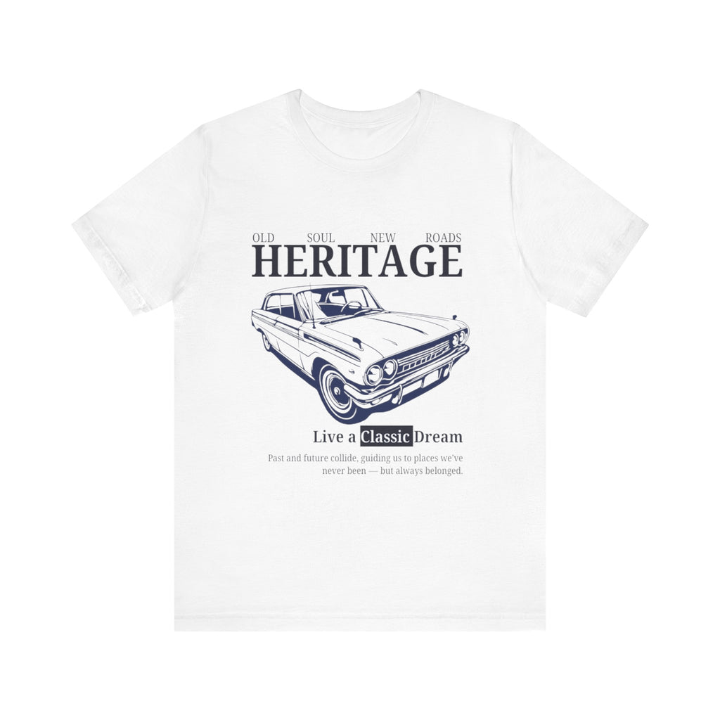 Classic Car Heritage Tee – Vintage Unisex Graphic Shirt for Car Lovers