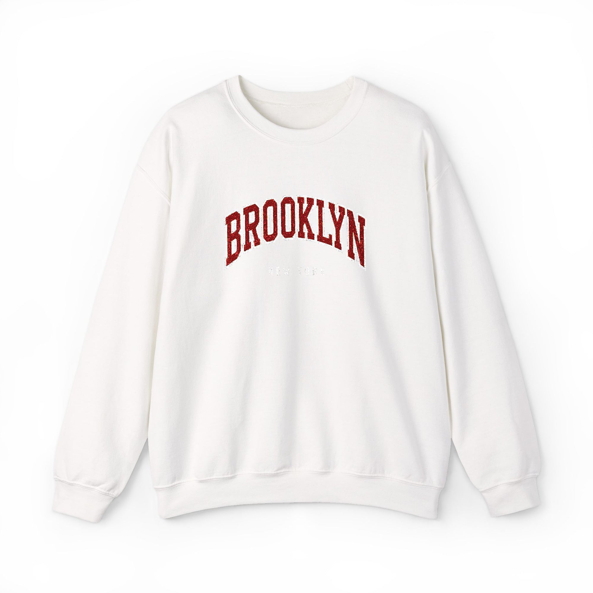 Brooklyn Embroidered Crewneck Sweatshirt | Cozy, Classic, and Always Cool