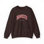 Brooklyn Embroidered Crewneck Sweatshirt | Cozy, Classic, and Always Cool