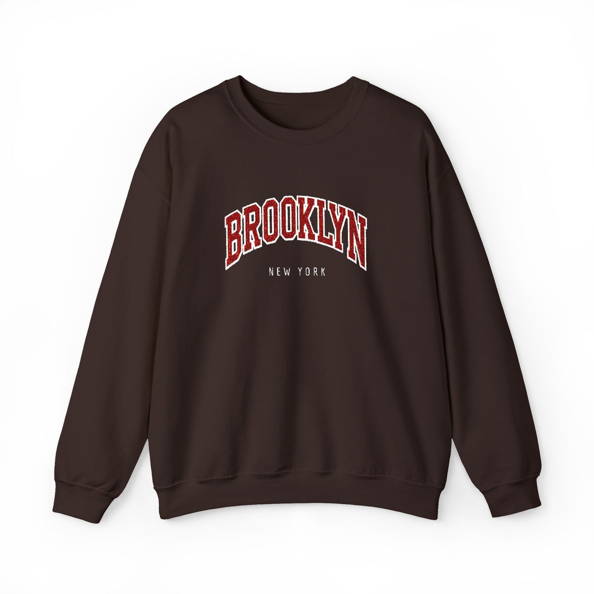 Brooklyn Embroidered Crewneck Sweatshirt | Cozy, Classic, and Always Cool