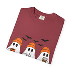 Ghostly Vibes Tee – Cute Unisex Halloween Graphic T-Shirt