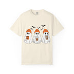 Ghostly Vibes Tee – Cute Unisex Halloween Graphic T-Shirt