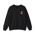 Coquette Era Crewneck Sweatshirt – Cute Cherry Print, Cozy Women's Sweater, Playful Casual Fashion