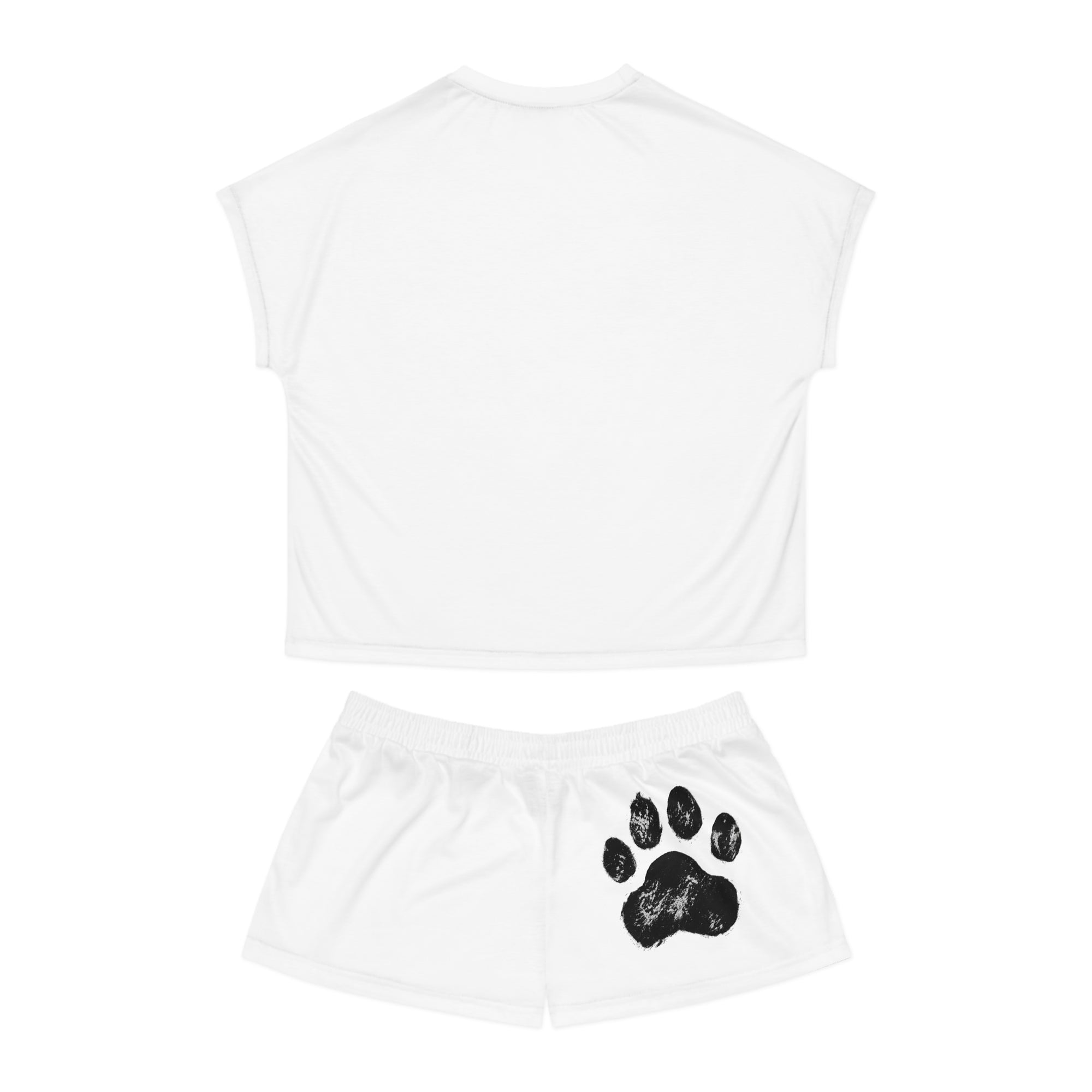 Meow-stery Cat Pajama Set – Cute Women’s Short Sleepwear & Loungewear