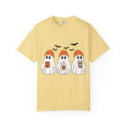 Ghostly Vibes Tee – Cute Unisex Halloween Graphic T-Shirt