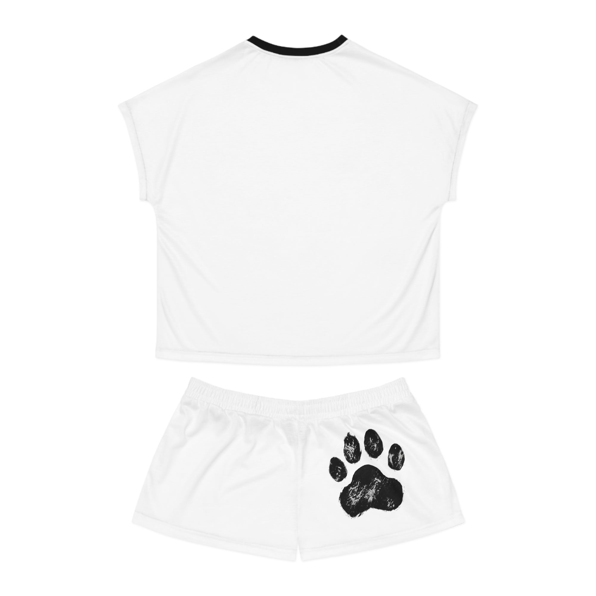 Meow-stery Cat Pajama Set – Cute Women’s Short Sleepwear & Loungewear