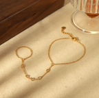 Dainty Hand Chain Bracelet